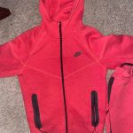 Nike Men's Pink and Red Jumpsuit - Image 2