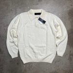 Bill Blass Men's Cream and White Polo-shirts