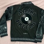 Amiri Men's Black and Green Jacket - Image 2