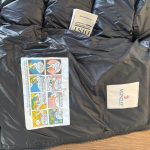 Moncler Men's Black and Navy Coat - Image 2