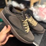 Jordan Men's Brown and Grey Trainers - Image 2