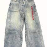 Balenciaga Men's Blue and Navy Jeans - Image 2
