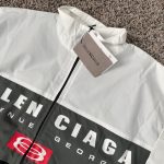 Balenciaga Men's White and Black Jacket - Image 2