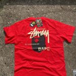 BAPE Men's Red T-shirt - Image 2