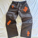 Chrome Hearts Men's Brown and Black Trousers - Image 2