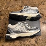 Chanel Men's White Trainers - Image 2