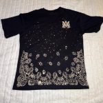 Amiri Men's Black and Navy T-shirt - Image 2