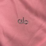 Alo Yoga Women's Pink Sweatshirt - Image 2