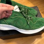 Chanel Women's Green Trainers - Image 2