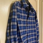 Burberry Men's Navy and Blue Shirt - Image 2