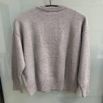 AMI Paris Men's Grey and Black Jumper - Image 2