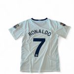 Nike Men's White and Blue T-shirt