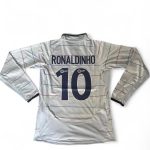 Nike Men's White and Grey T-shirt