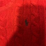 Ralph Lauren Men's Red and Orange Jumper - Image 4