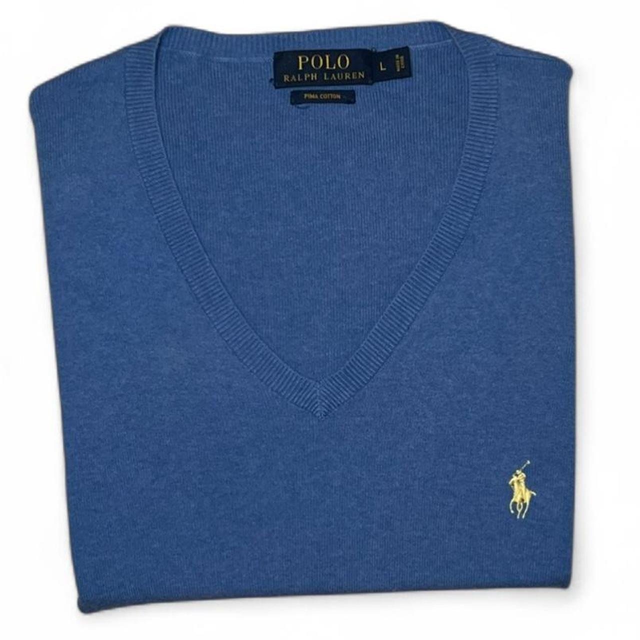 P0-178.jpg Polo Ralph Lauren Men's Blue Jumper - Image 1