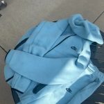 Nike Men's Blue and Grey Jumpsuit