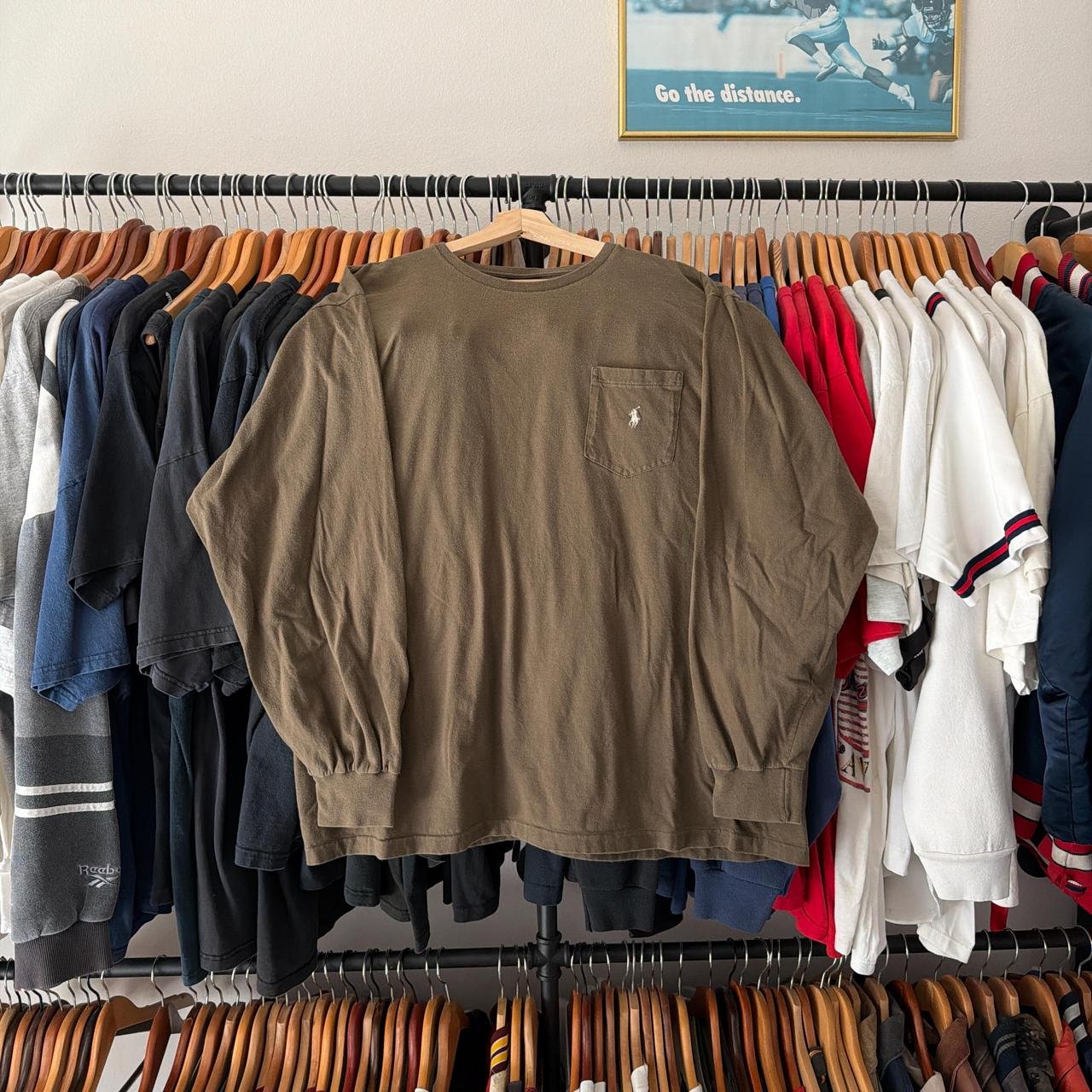 P0-194.jpg Polo Ralph Lauren Men's Green T-shirt - Image 1