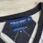 Polo Ralph Lauren Men's Grey and Blue Jumper - Image 3