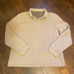 Van Heusen Men's Tan and Cream Jumper - Image 3