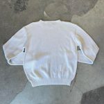 Polo Ralph Lauren Men's White and Cream Jumper - Image 3