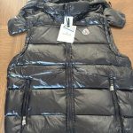 Moncler Men's Black and Navy Coat - Image 3