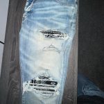 Amiri Men's Blue Jeans - Image 3