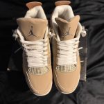Jordan Men's Tan and Cream Trainers - Image 3