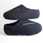 Men's Black and Grey Slides - Image 3