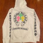 Men's White  Hoodie - Image 3