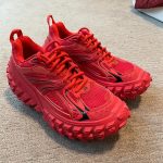 Balenciaga Men's Red and Orange Trainers