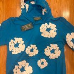 Denim Tears Men's Blue Hoodie