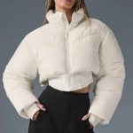 Alo Yoga Women's White Jacket - Image 3