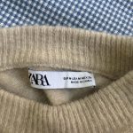 Zara Women's Tan and Brown Jumper - Image 3