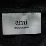 AMI Paris Men's Black Hoodie - Image 3