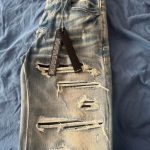 Amiri Men's Blue and Navy Jeans - Image 2