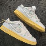 Off-White Men's White and Grey Trainers - Image 4