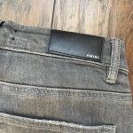 Amiri Men's Grey and Blue Jeans - Image 4