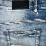 Amiri Men's Blue Jeans - Image 4