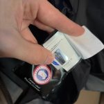 Canada Goose Men's Grey and Blue Jacket - Image 4