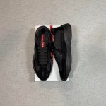 Prada Men's Black Trainers - Image 4