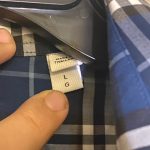 Burberry Men's Navy and Blue Shirt - Image 4