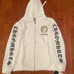 Men's White  Hoodie