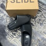 Yeezy Men's Black Slides