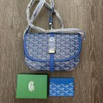Blue Goyard Bag and card holder