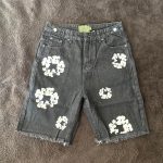 Denim Tears Men's Black Shorts