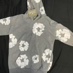 Denim Tears Men's Grey Hoodie