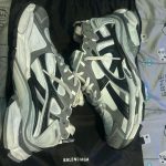 Balenciaga Men's Grey and White Trainers