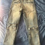 Amiri Men's Blue and Navy Jeans - Image 5