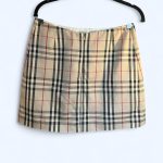 Burberry Women's Tan and Brown Skirt - Image 5