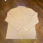 Van Heusen Men's Tan and Cream Jumper - Image 5